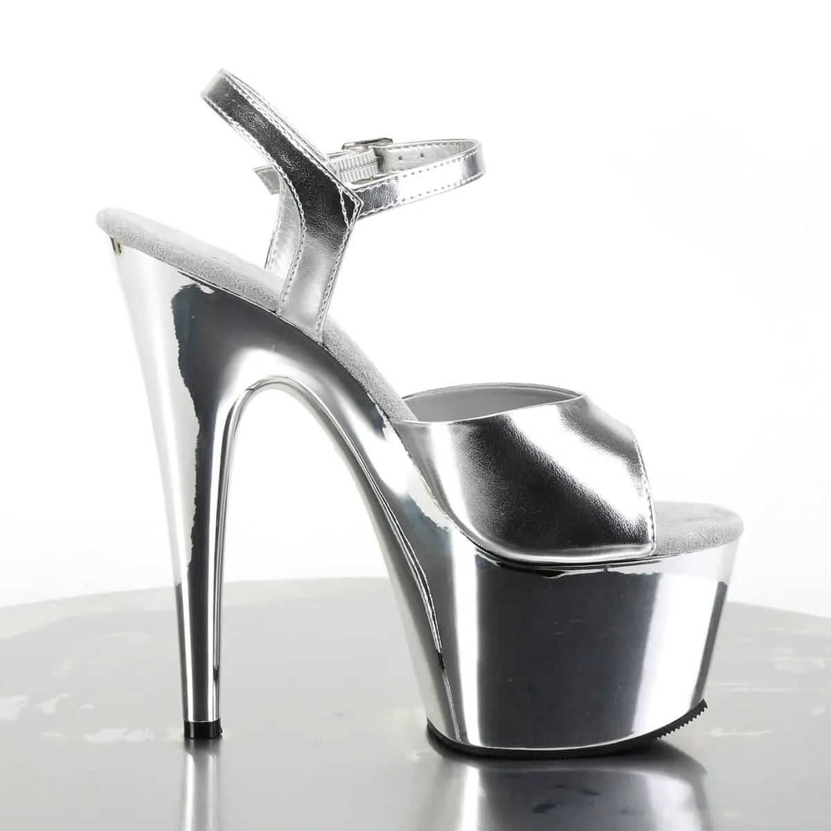 ADORE-709 Silver Open Toe High Heels