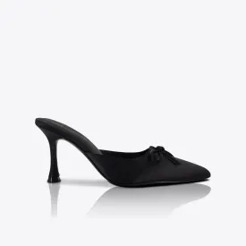 Antoinette Mule Black