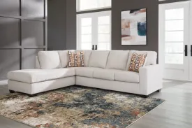 Aviemore 2-Piece Sectional with Chaise in Stone