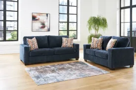 Aviemore Sofa and Loveseat in Ink