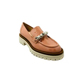 BER3360 Nude Patent Loafer