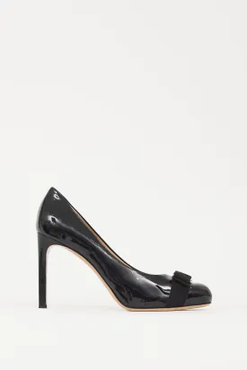 Black Patent Leather Pimpa Heel