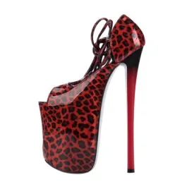 Bonky Drag Queen Peep Toe Stilettos