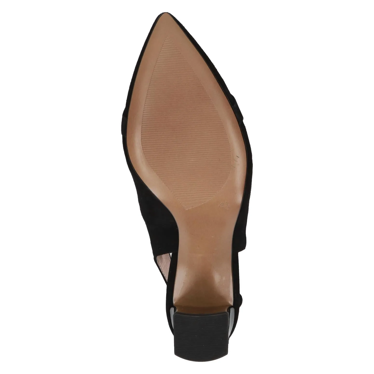 Caprice Ladies Block Heel Sling Back