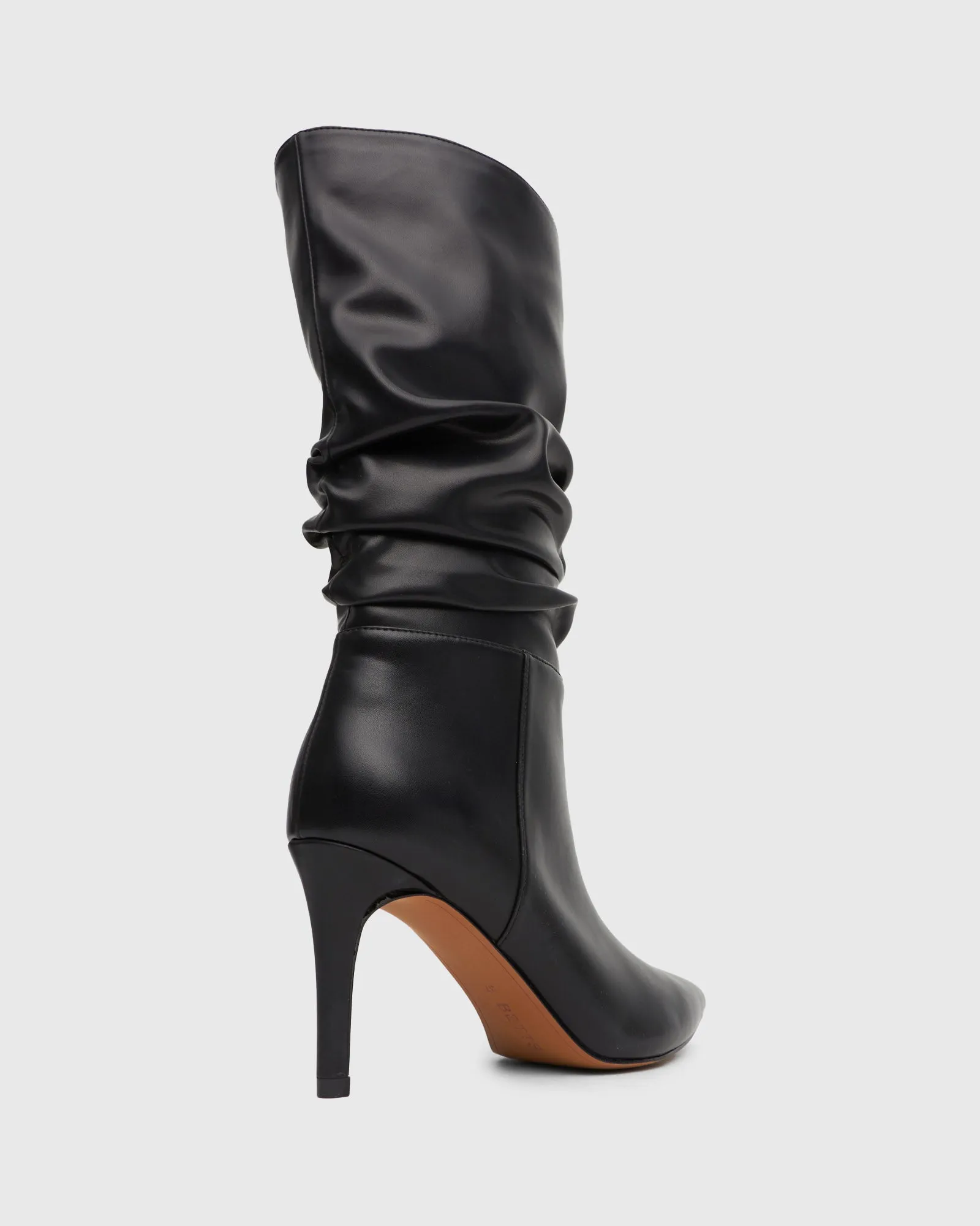 CHANCE Stiletto Scrunch Boots