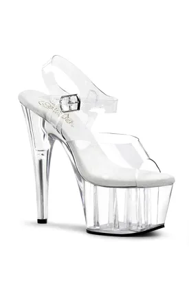 Clear Platform Stiletto Heel