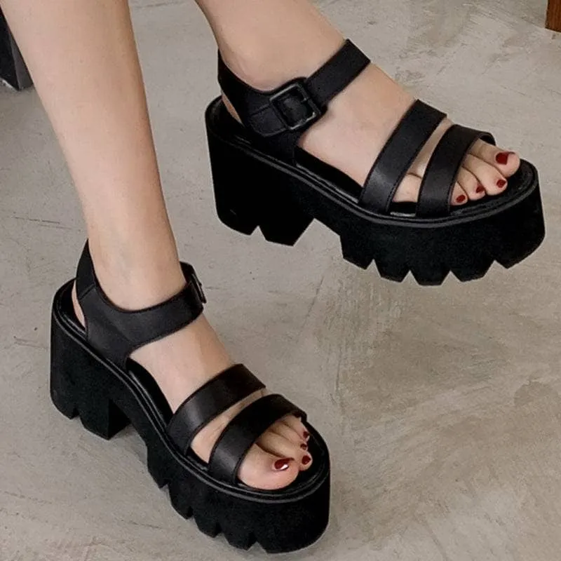 Georgia Platform Sandals