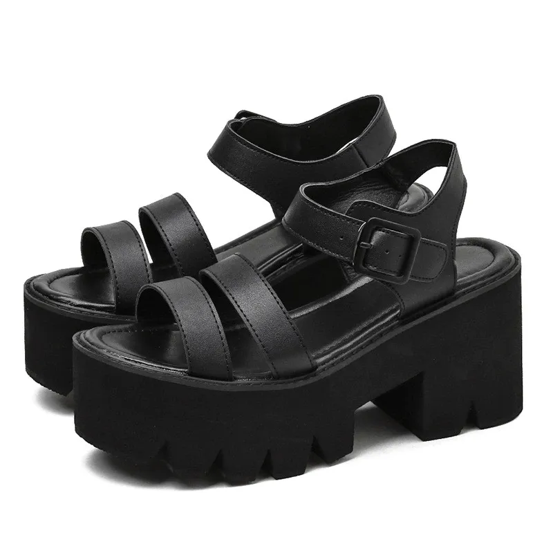 Georgia Platform Sandals