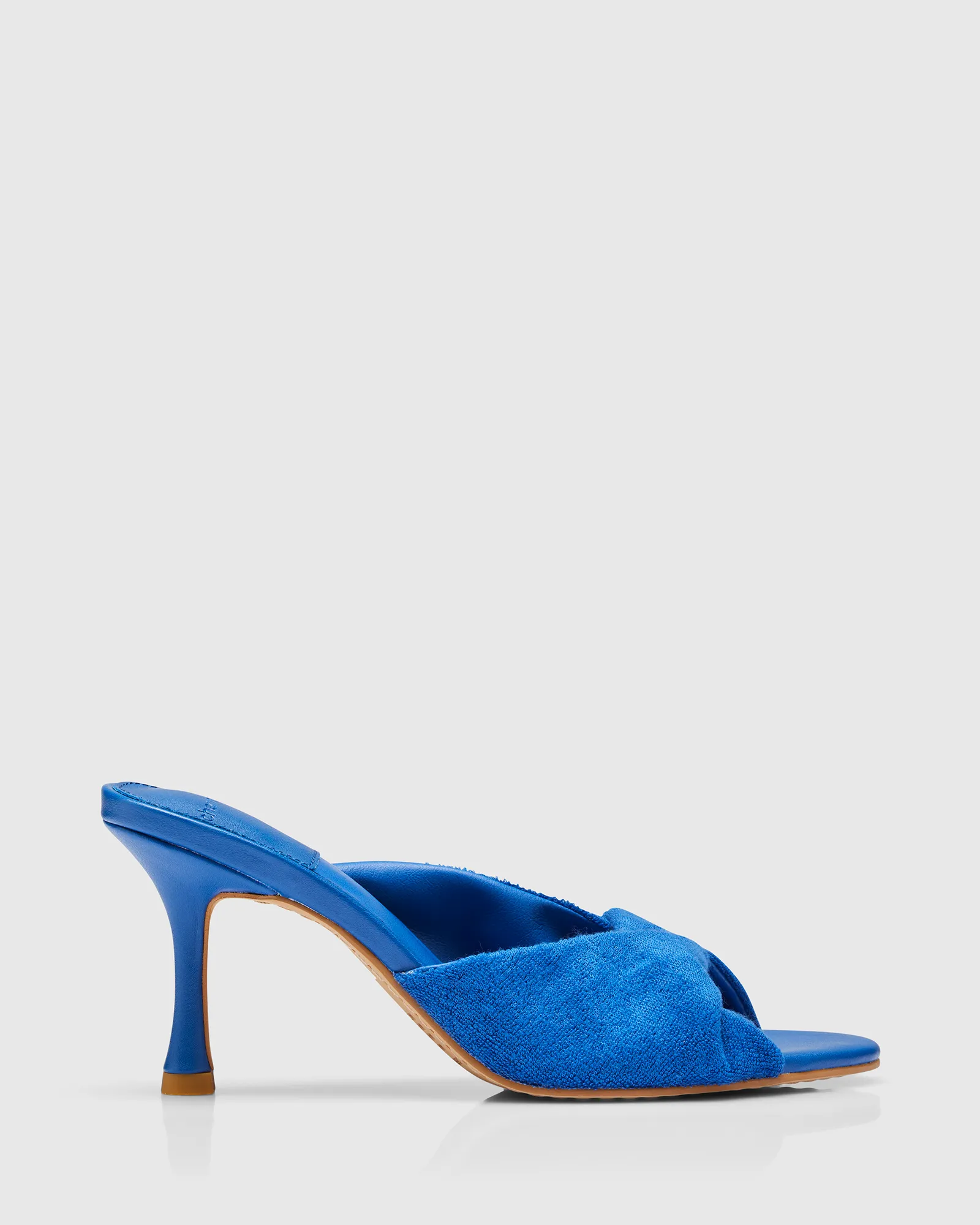 Gigi Heels Blue Terry