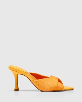 Gigi Heels Orange Terry