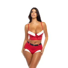 Holiday Vixen Bra & Shorts Set