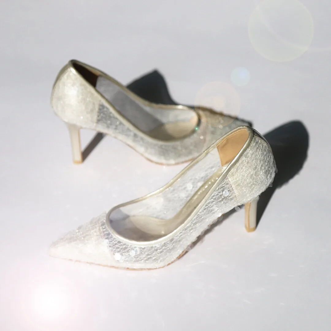 ILUMAR - sheet spangle pumps