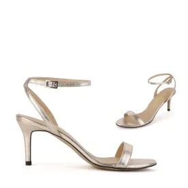 LANA - metallic leather sandal