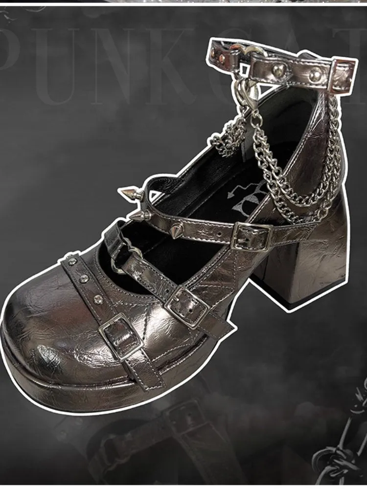 Punk hot girl high heels【s0000000847】