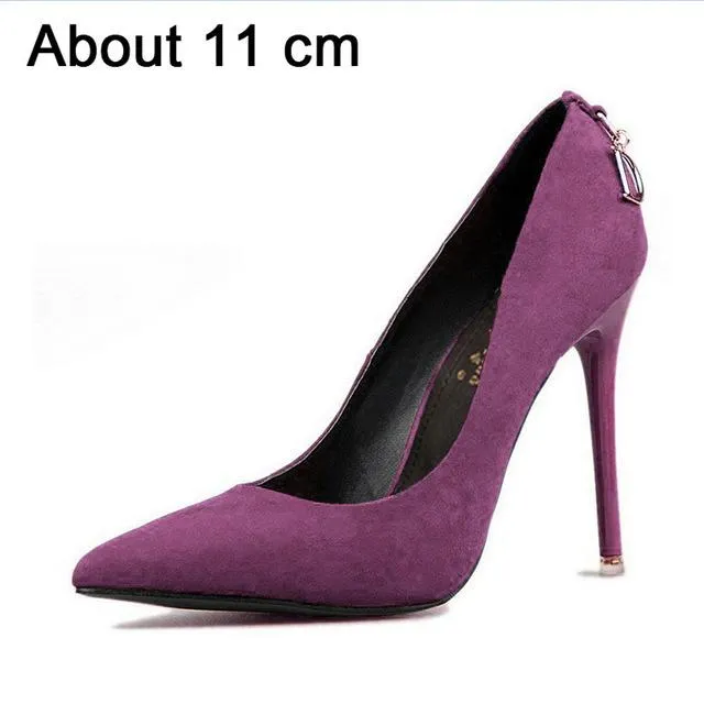 SARAIRIS 2018 Women Pumps Brand Women Shoes High Heels Sexy Pointed Toe Shallow Party Wedding Shoes