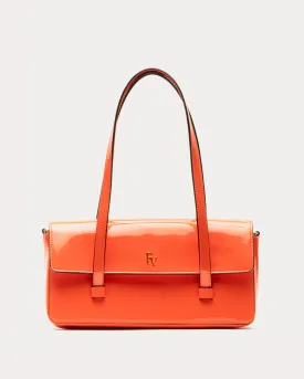 Small Slim Tote Bag Patent Leather