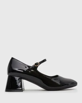 VERA Mary Jane Block Heel Pumps