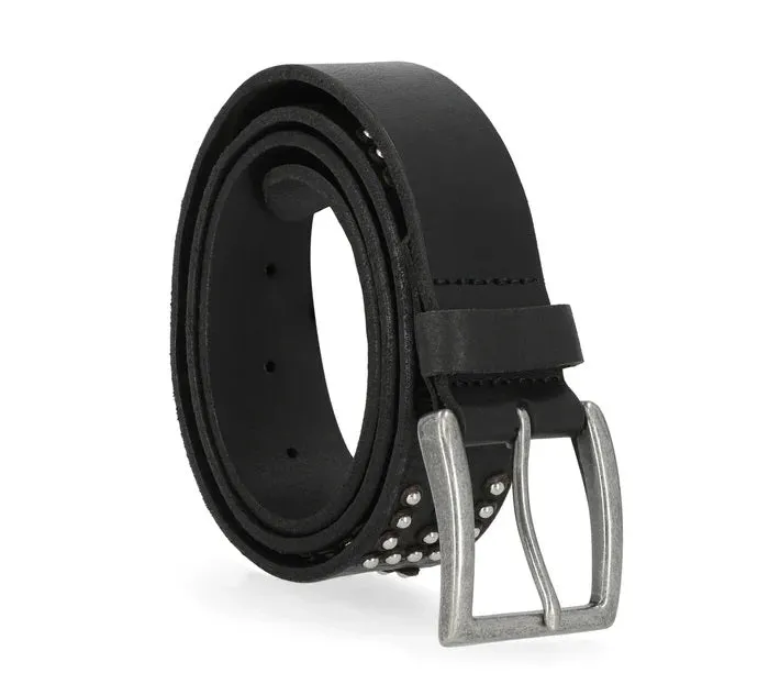 Womens Dome Stud Logo Belt