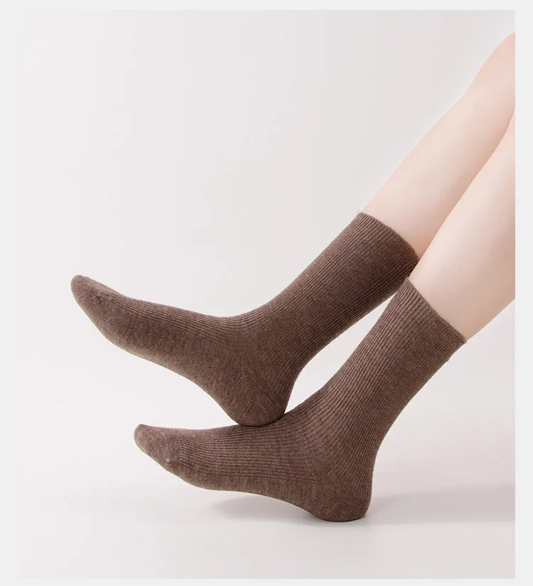 Women's Double Knit Seamless Wool Socks