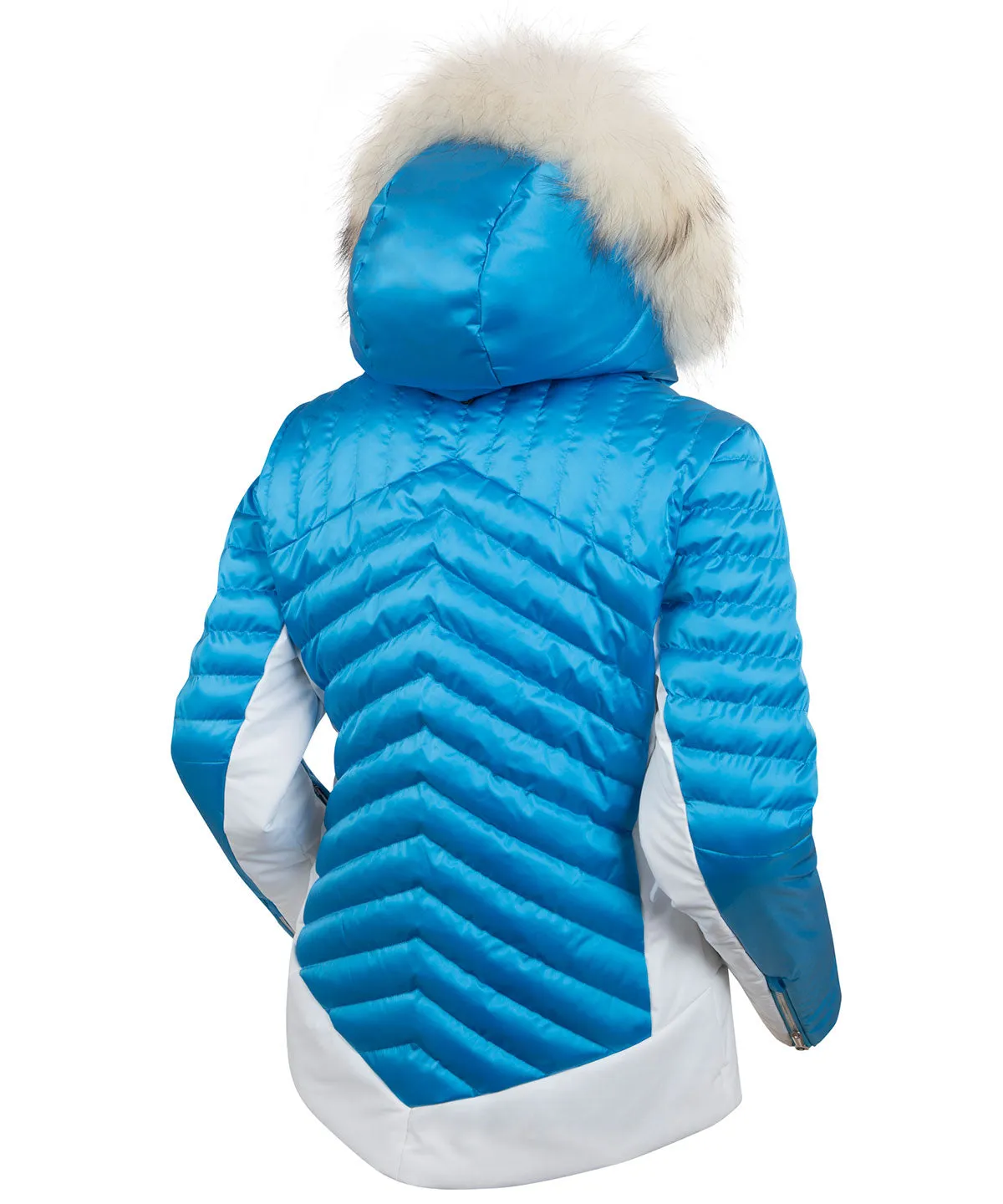 Women's Kendall Waterproof Quilted Jacket with Removable Fur Hood